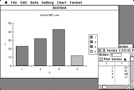 Microsoft Chart 1.0 - Bar